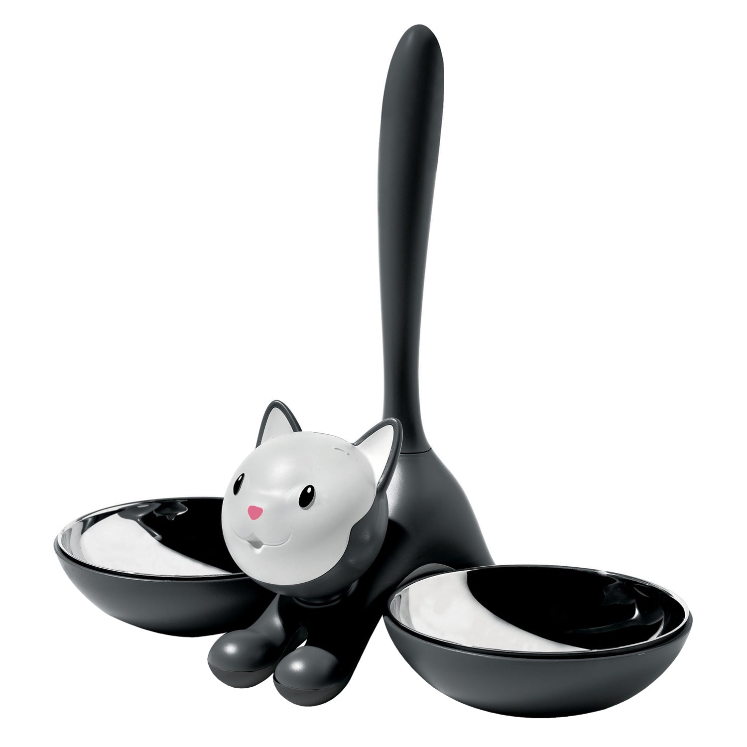 A di Alessi - Tigrito Katzennapf | schwarz