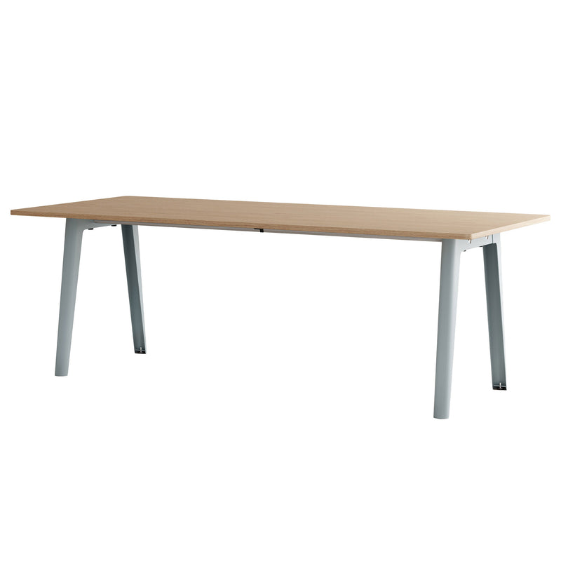 TipToe - NEW MODERN Esstisch | Eiche / 95 x 220 cm / blassblau