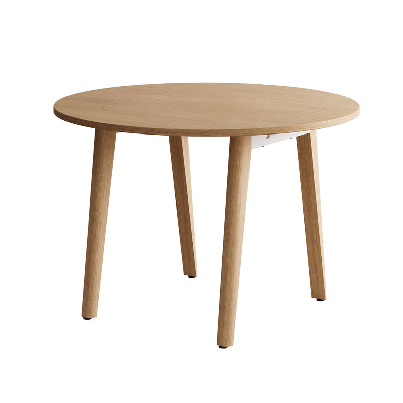 TipToe - NEW MODERN Esstisch rund | Eiche / Eiche natur