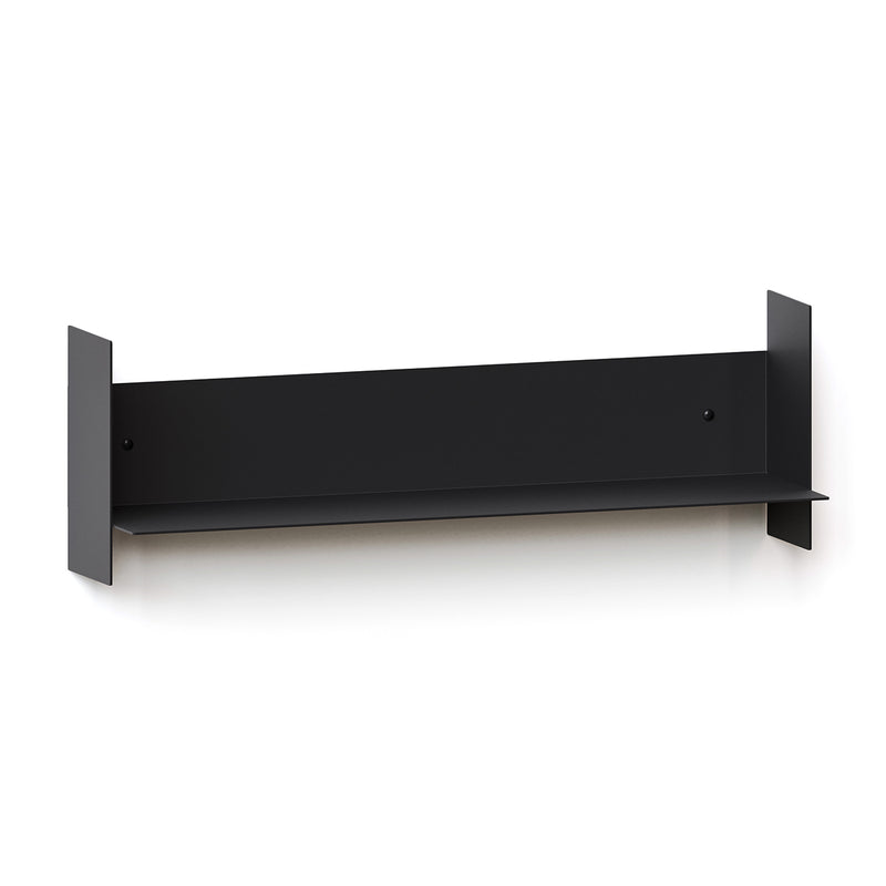 TipToe - PLI Wandregal | 15 x 60 cm / graphitschwarz