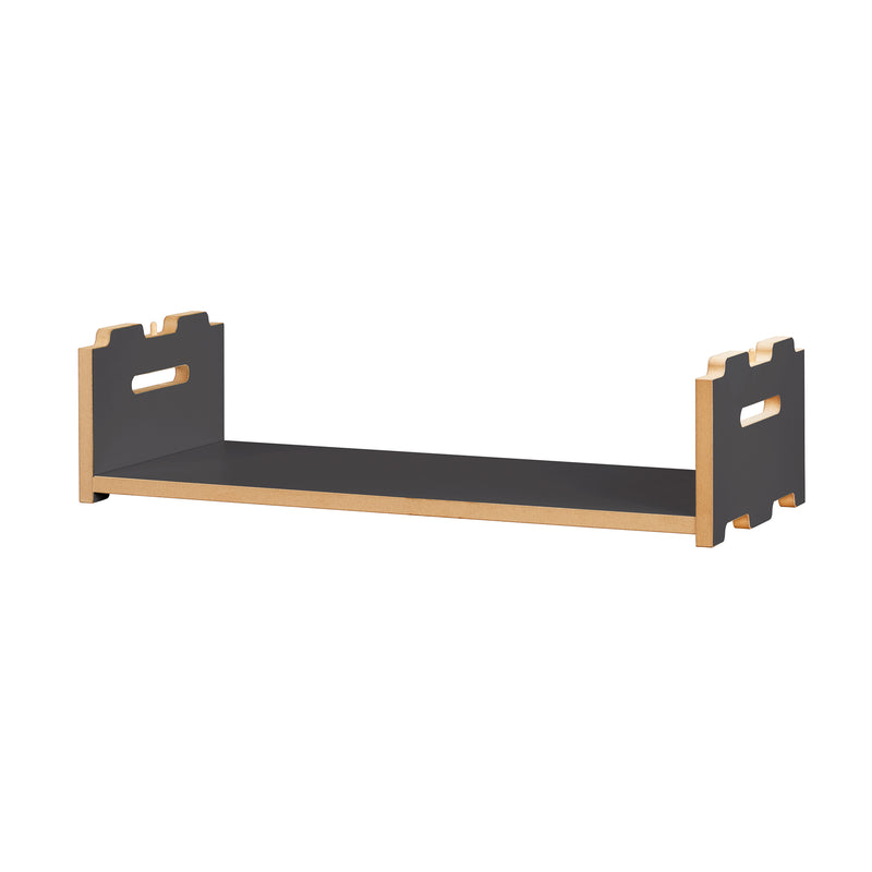 Tojo - hochstapler Regalsystem | Anbaumodul niedrig / anthrazit