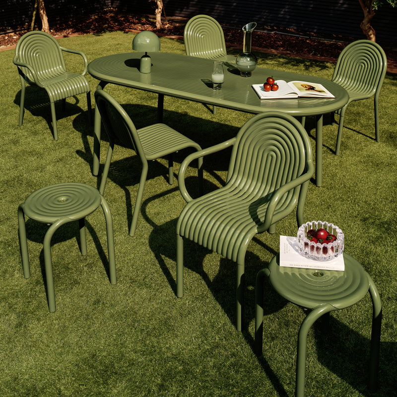 Tom Dixon - Groove Gartentisch