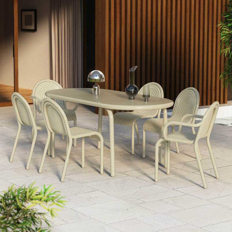 Tom Dixon - Groove Gartenstuhl