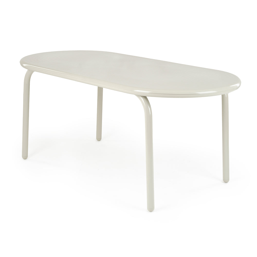 Tom Dixon - Groove Gartentisch | putty