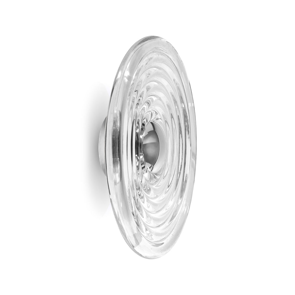 Tom Dixon - Press Surface LED Wandleuchte | large / clear