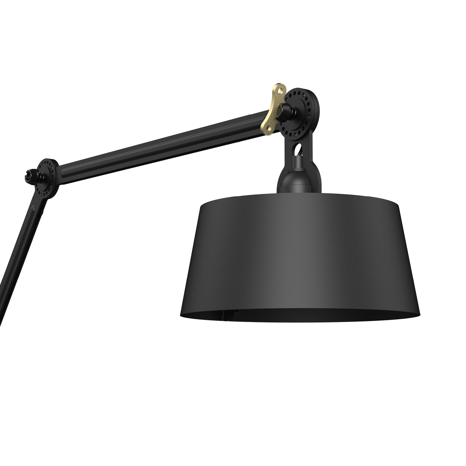 Tonone - Bolt 2 Arm Stehleuchte lang | smokey black