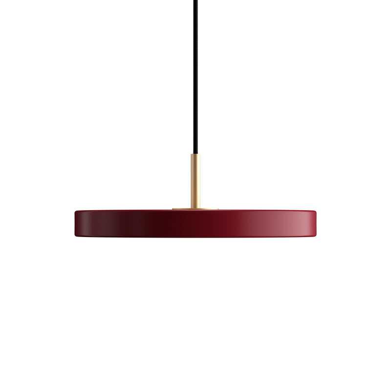 Umage - Asteria Mini LED-Pendelleuchte | Messing / ruby