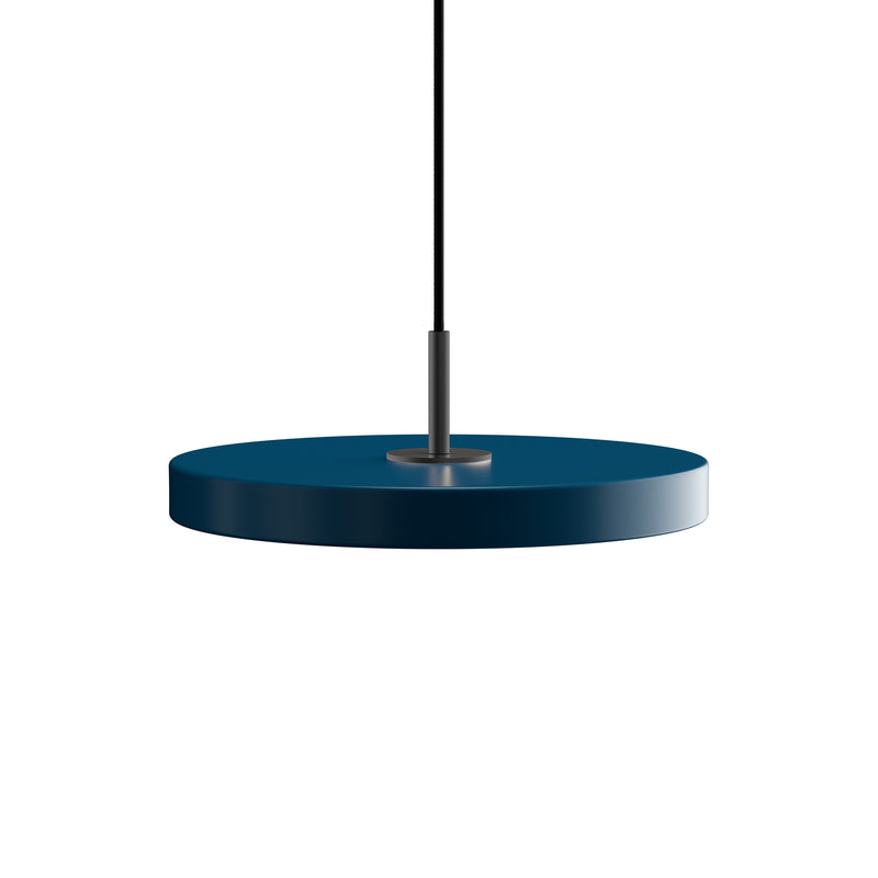 Umage - Asteria Mini LED-Pendelleuchte | schwarz / petrolblau