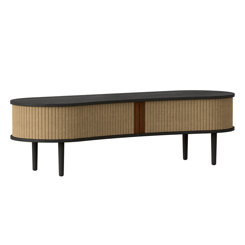Umage - Audacious TV-Bank | Eiche schwarz / sugar brown