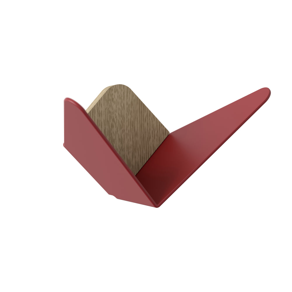 Umage - Butterflies Wandhaken | Mini / rubinrot