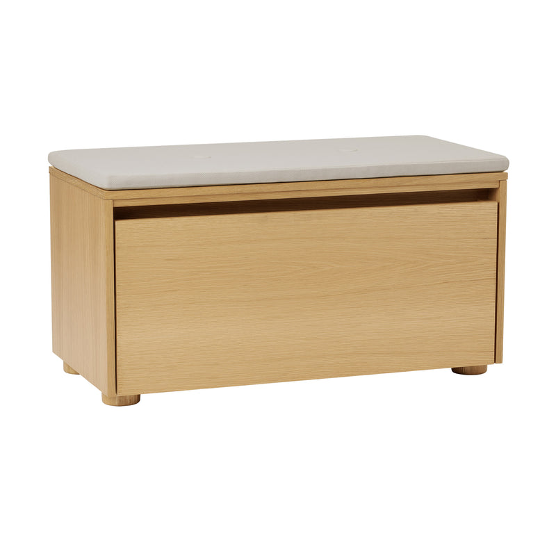 Umage - Hideaway Aufbewahrungsbank | Eiche furniert/white sands