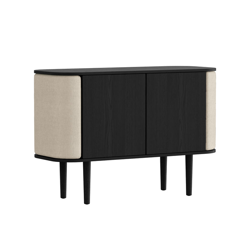 Umage - Treasures Sideboard | 2 Türen / Eiche schwarz / white sands