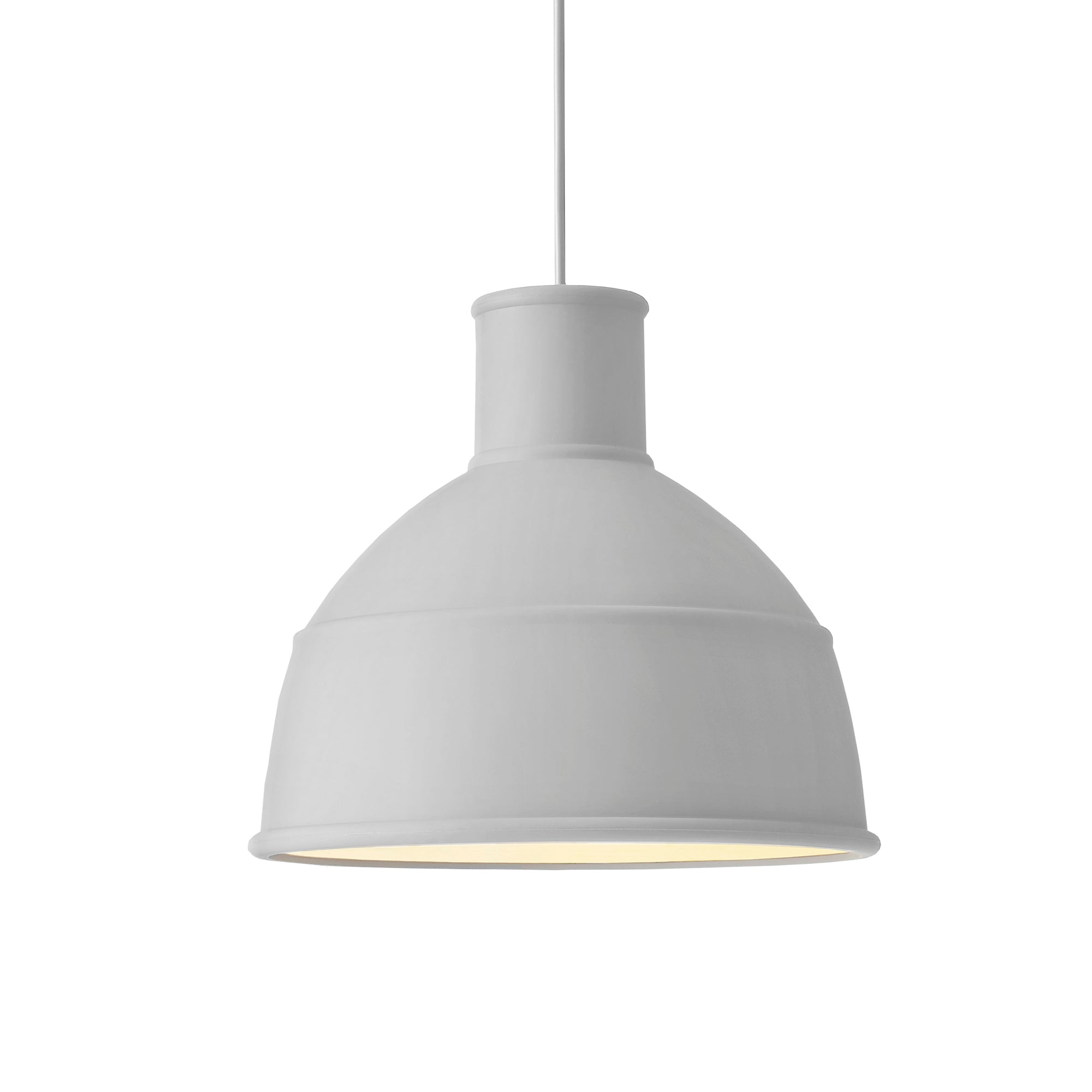 Muuto - Unfold Pendelleuchte | hellgrau