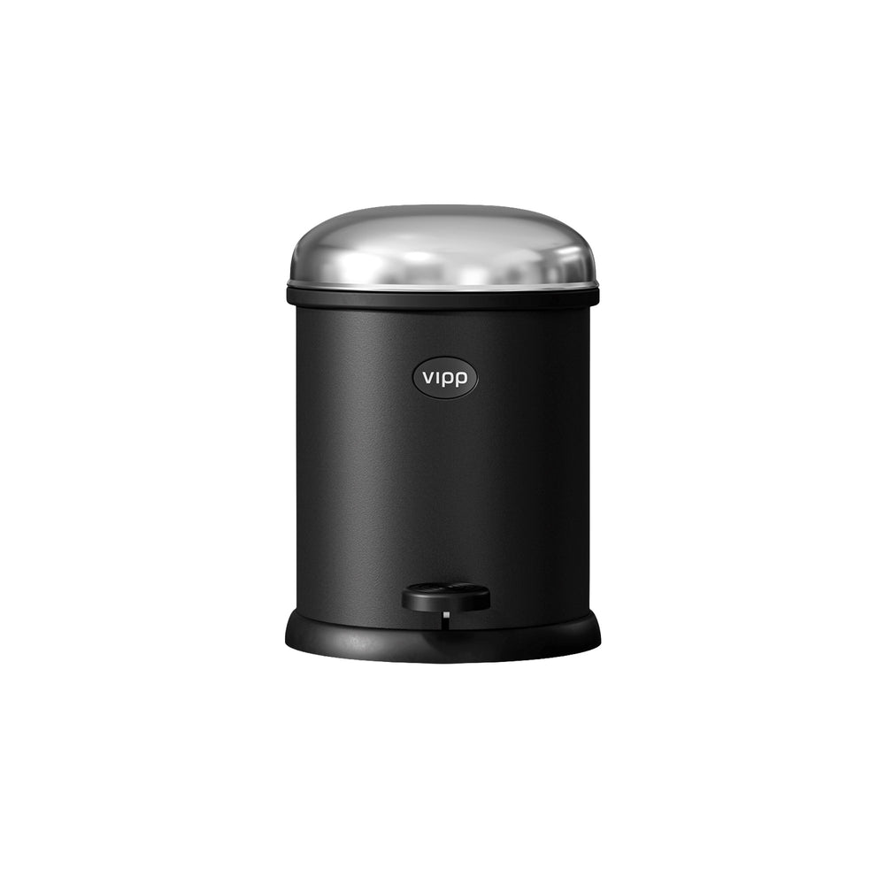 Vipp - 12 Treteimer | schwarz
