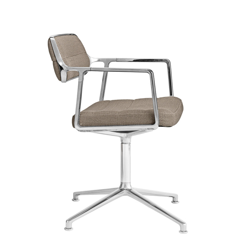 Vipp - 453 Swivel Drehstuhl | Gleiter / dark sand