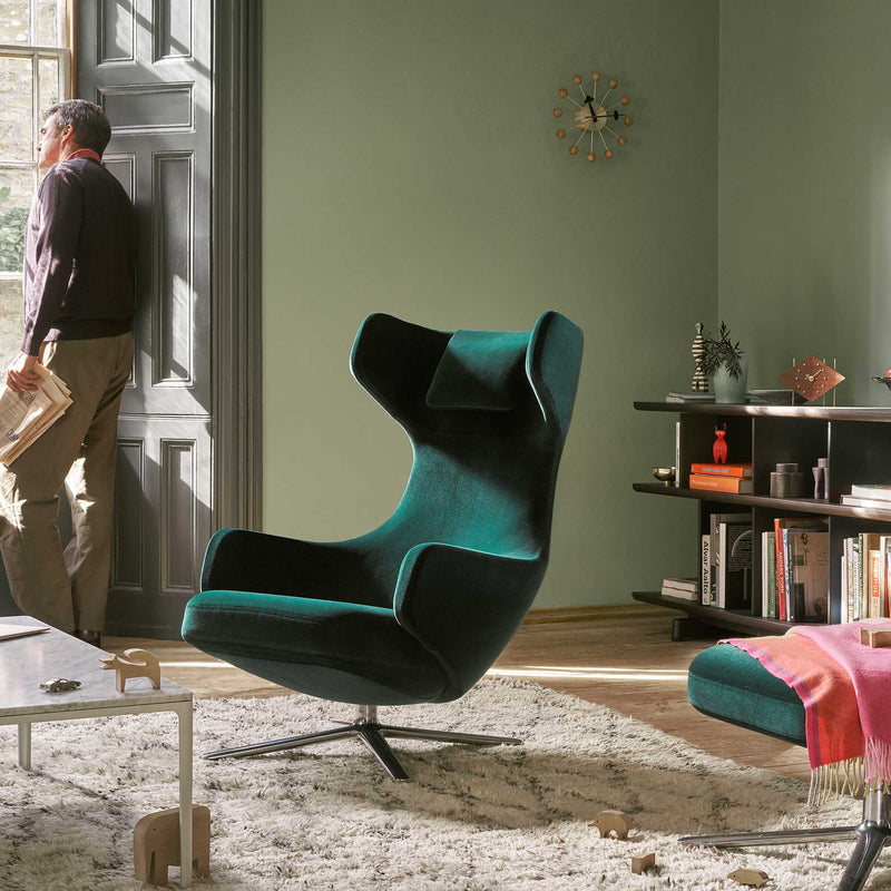 Vitra - Grand Repos Sessel und Ottoman