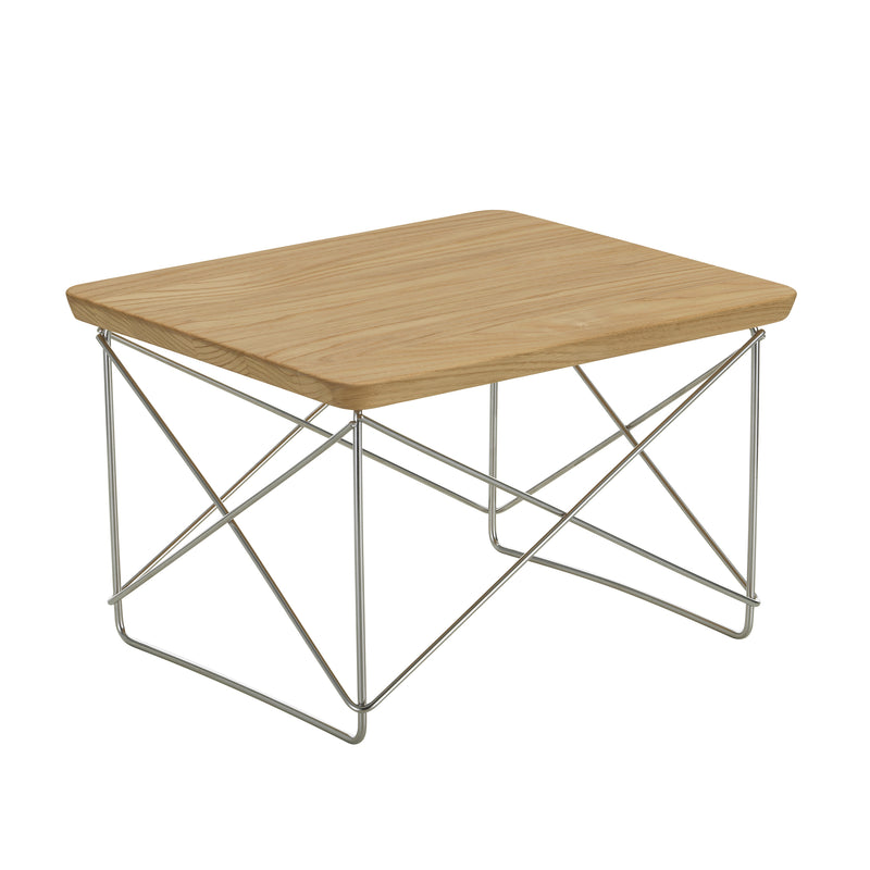 Vitra - Eames Occasional Table LTR | Kastanie massiv / Edelstahl