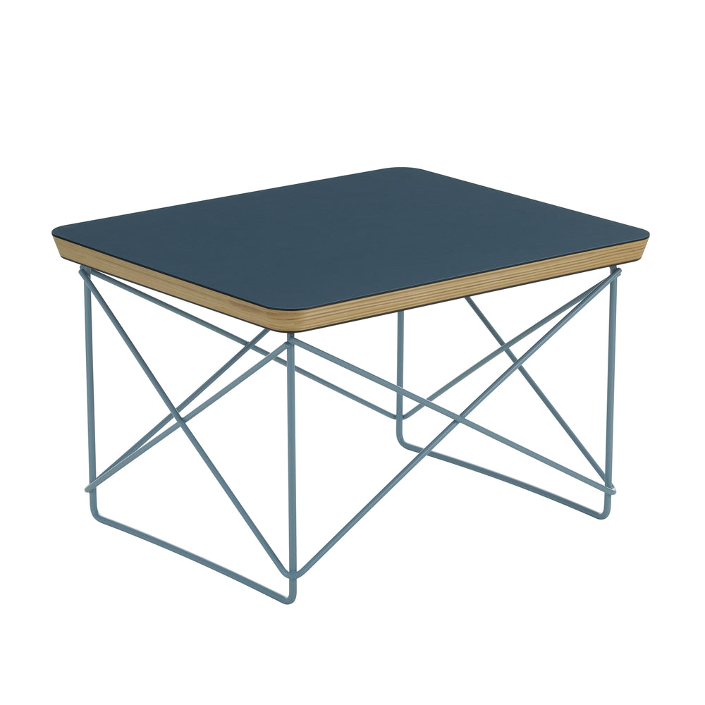 Vitra - Eames Occasional Table LTR | Linoleum smoke blue / Himmelblau