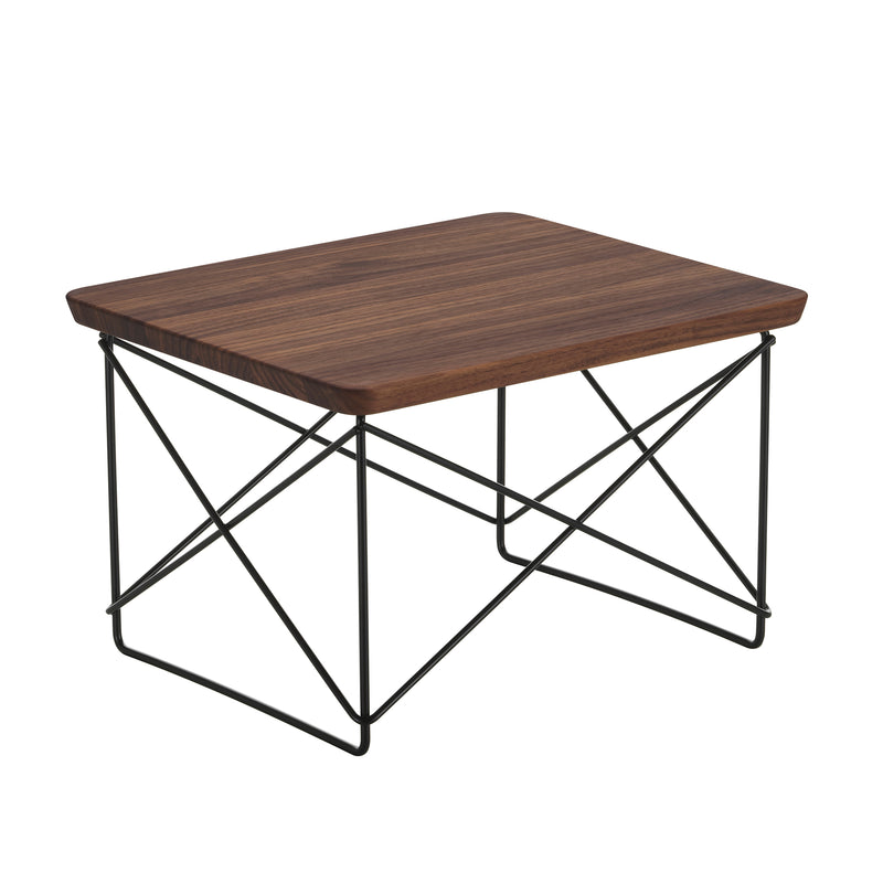 Vitra - Eames Occasional Table LTR | Nussbaum massiv / schwarz