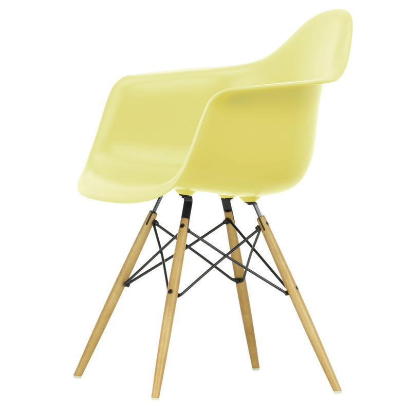 Vitra - Eames Plastic Armchair DAW RE | citron RE / Ahorn gelblich