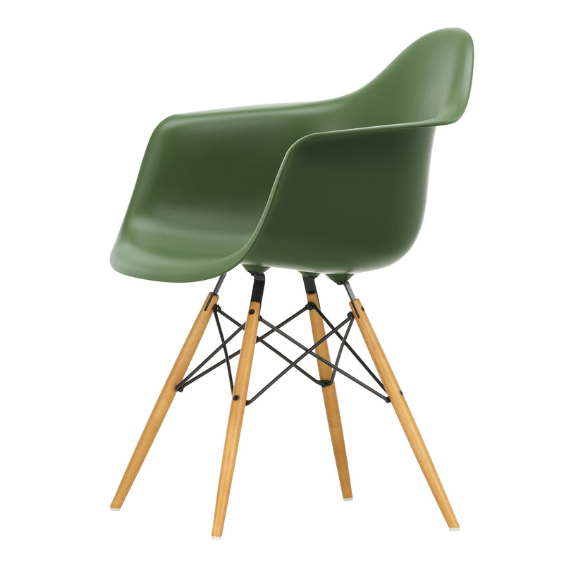 Vitra - Eames Plastic Armchair DAW RE | forest RE / Ahorn gelblich