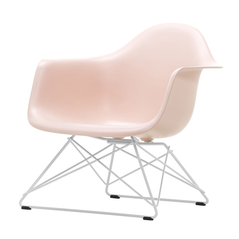 Vitra - Eames Plastic Armchair LAR RE | zartrosé RE / weiß