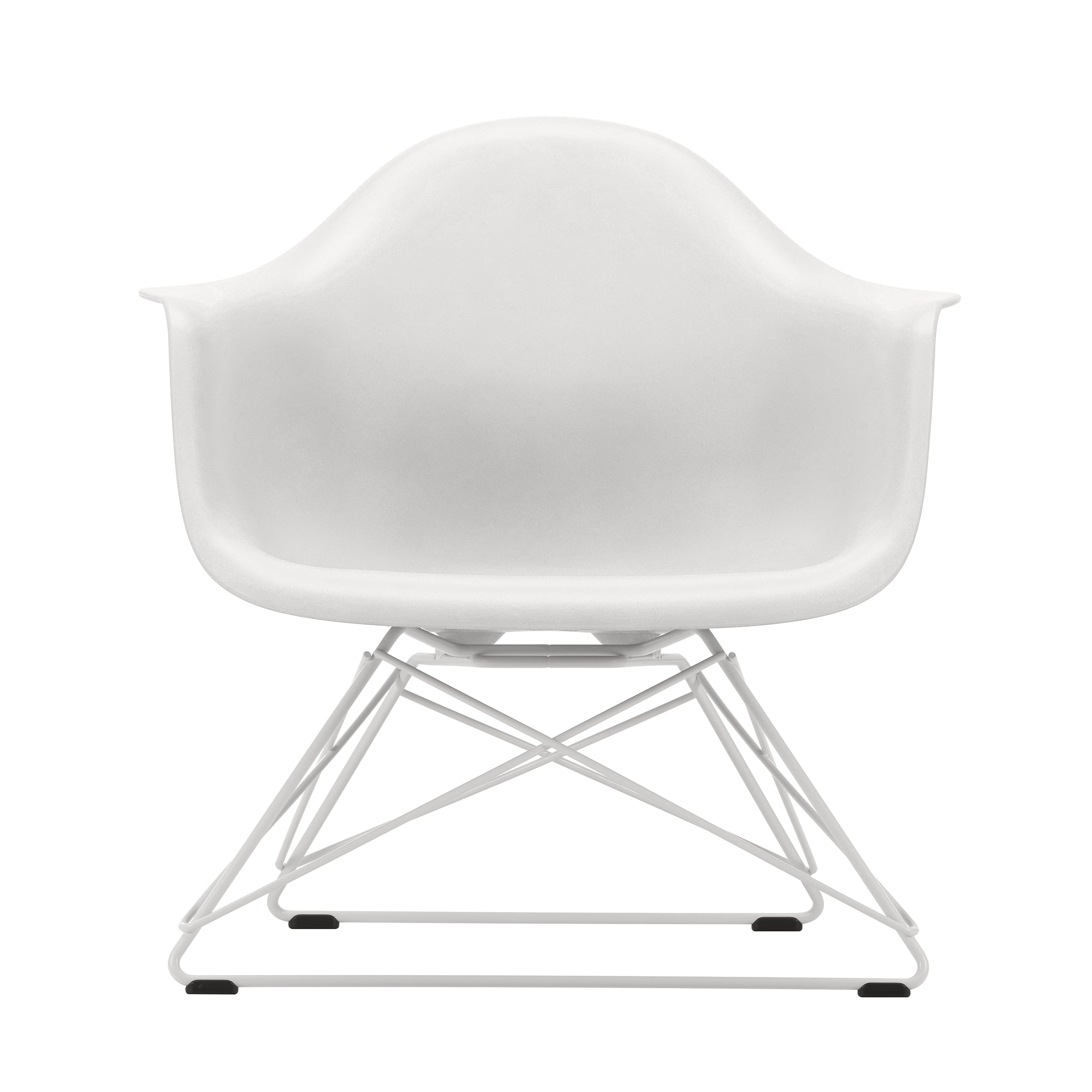 Vitra - Eames Plastic Armchair LAR RE | weiß / weiß