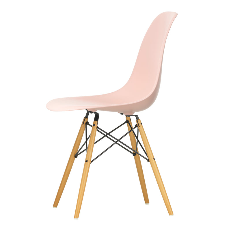 Vitra - Eames Plastic Side Chair DSW RE | zartrosé RE / Ahorn gelblich