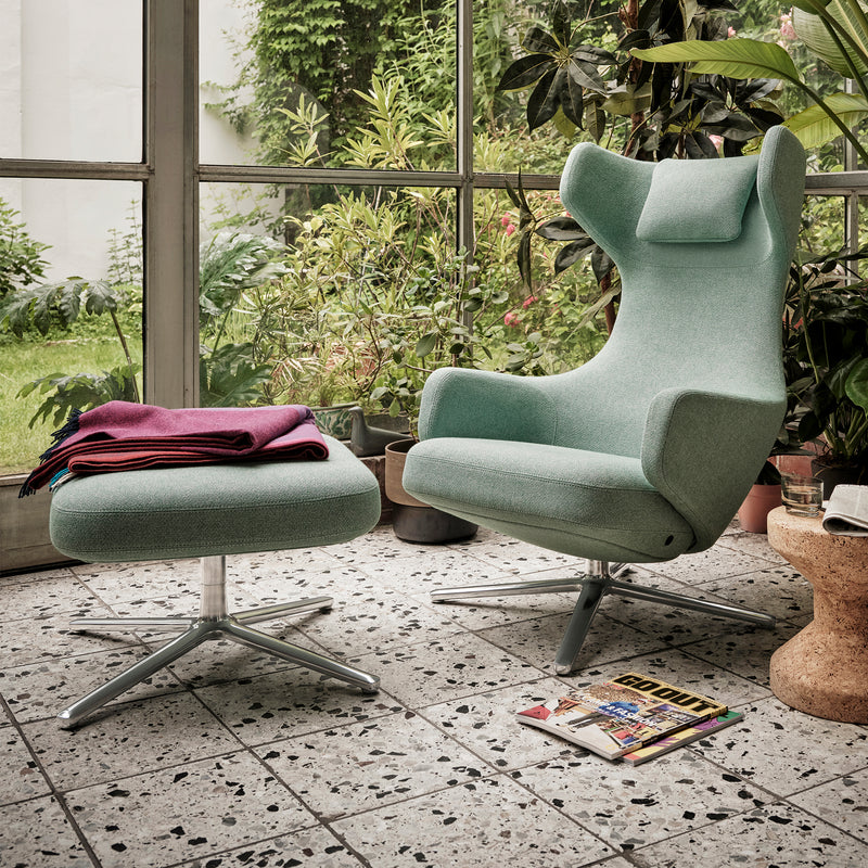 Vitra - Grand Repos Sessel und Ottoman