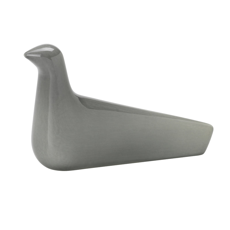 Vitra - L‘Oiseau | Keramik / Moosgrau glänzend