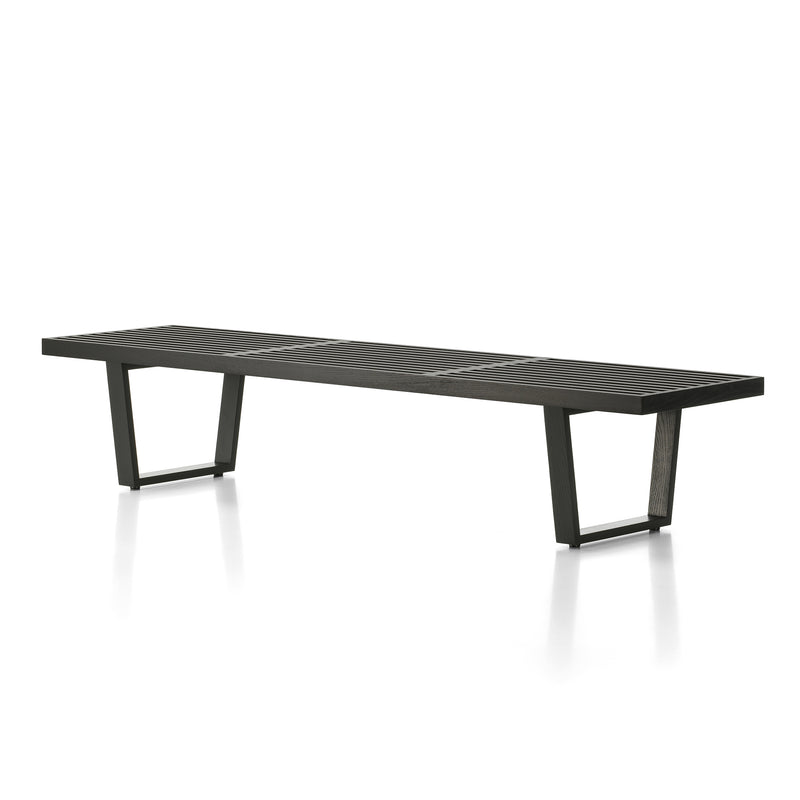 Vitra - Nelson Bench | lang (183 cm) / Esche schwarz