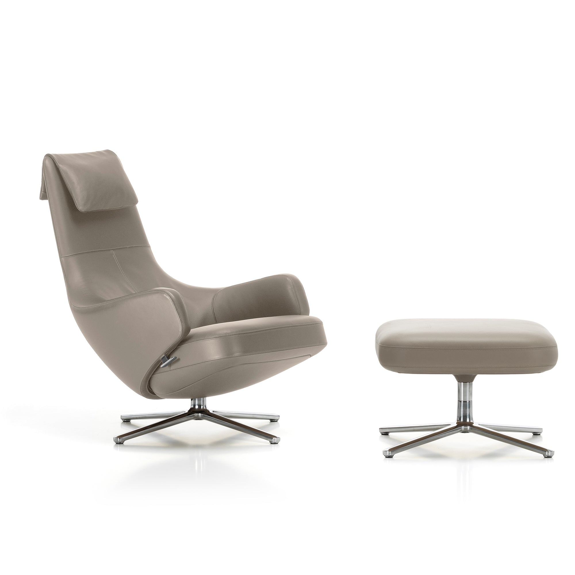 Vitra - Repos Sessel und Ottoman | 