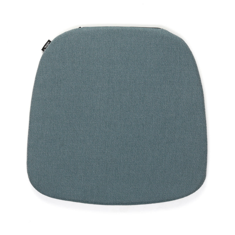 Vitra - Soft Seats Outdoor Sitzkissen | Simmons 53 weiß / stahlblau / Typ A