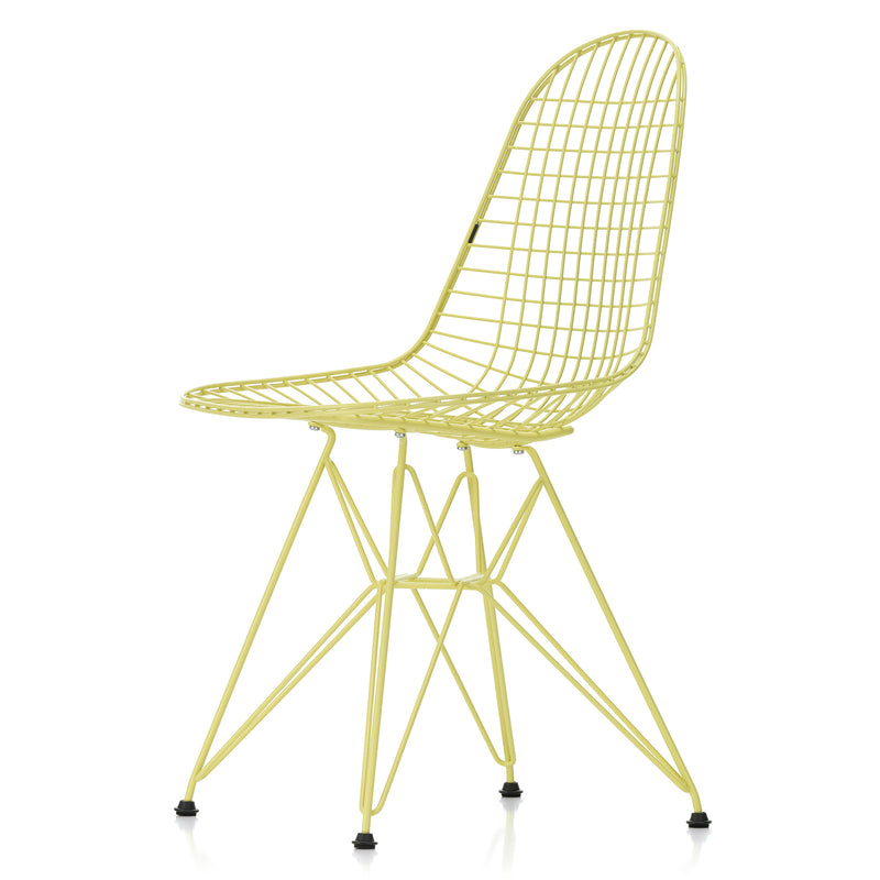 Vitra - Wire Chair DKR | Filzgleiter basic dark / citron
