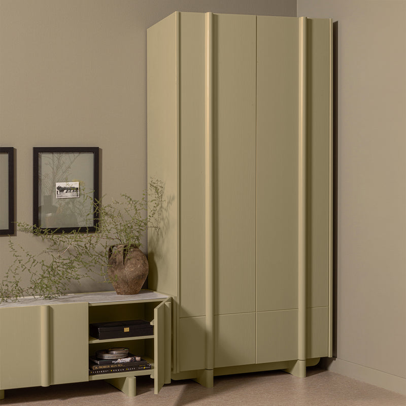WOOOD Exclusive - Basu Lagerschrank | moss
