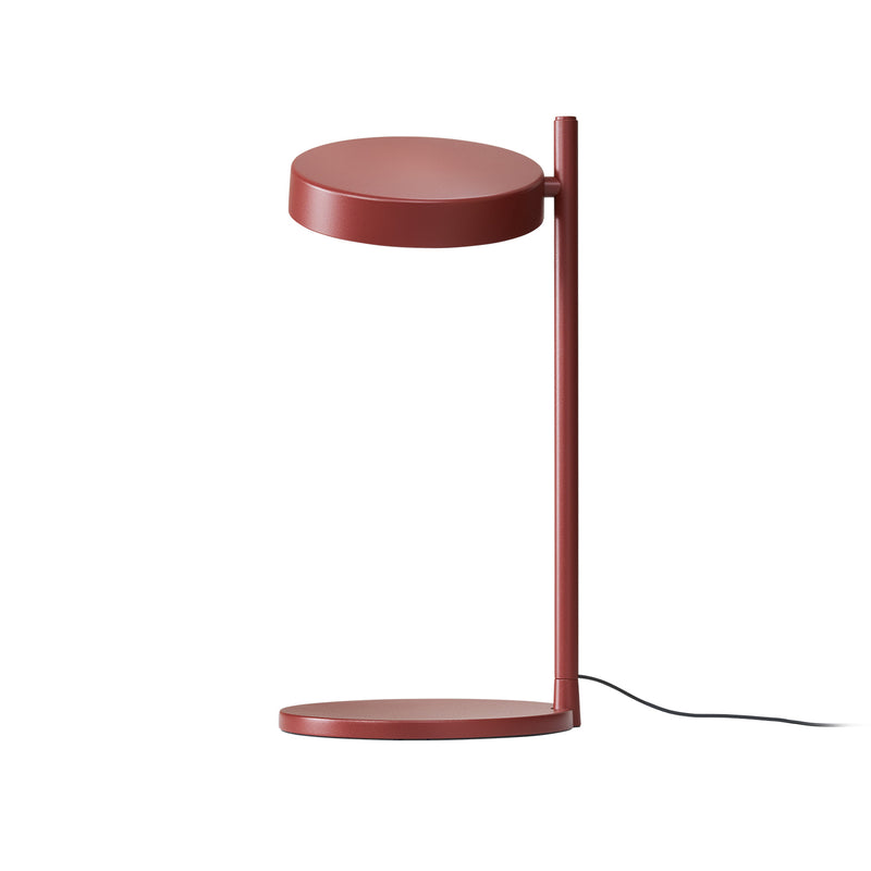 Wästberg - w242 Pastille alu LED Tischleuchte b2 | oxidrot RAL 3009