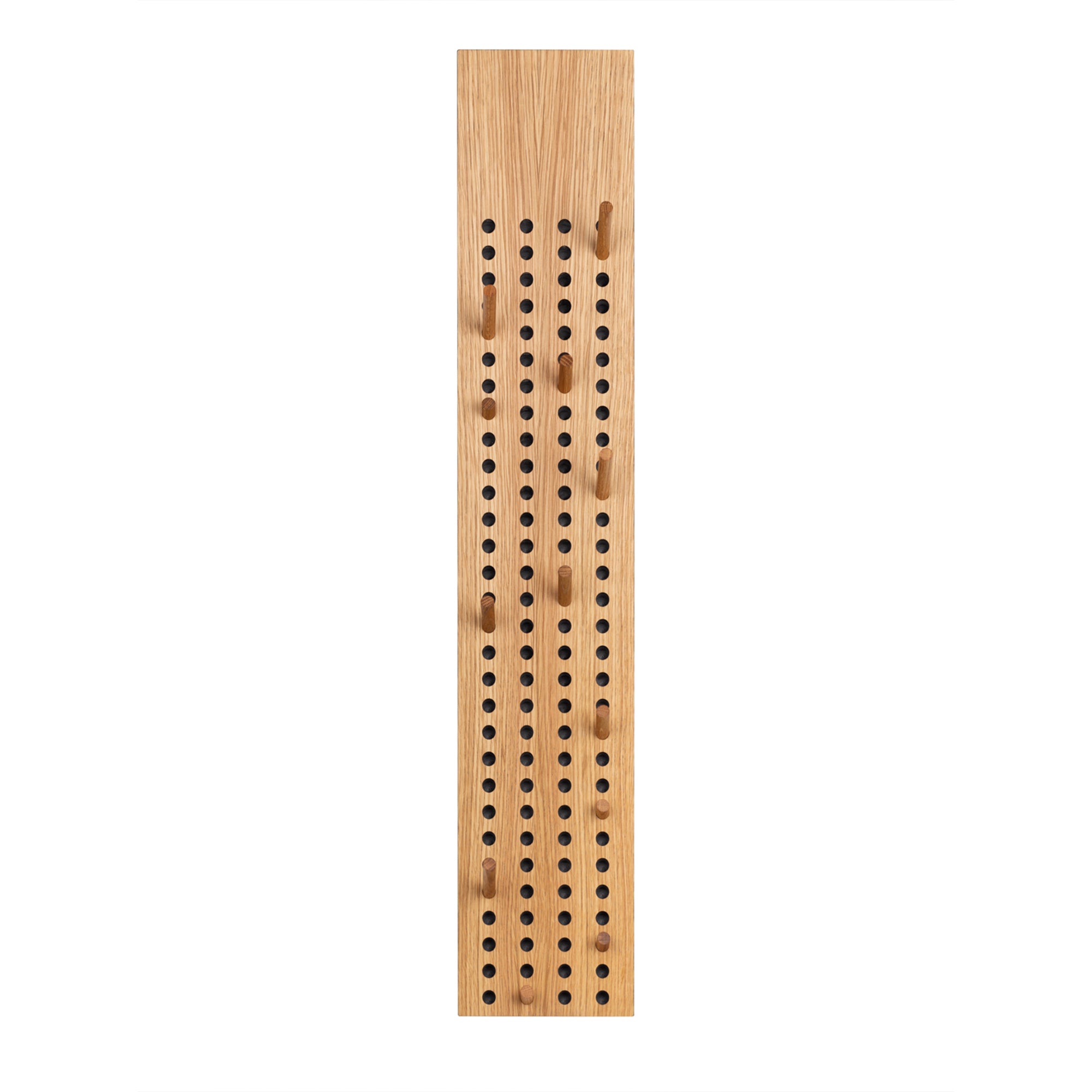 We Do Wood - Scoreboard Garderobe | vertikal / large / Eiche natur