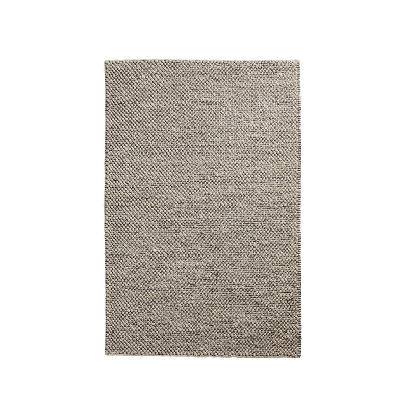 Woud - Tact Teppich | 140 x 90 cm / dunkelgrau