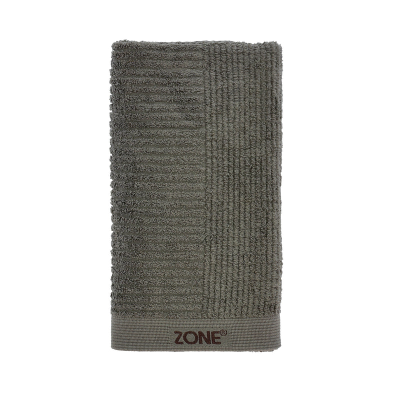 Zone Denmark - Classic Handtuch | 100 x 50 cm / olivgrün