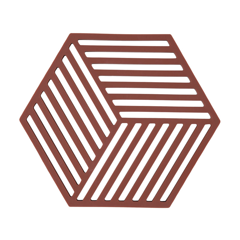 Zone Denmark - Hexagon Untersetzer | normal / burgundy
