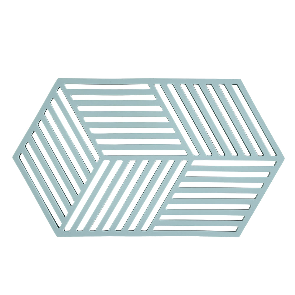 Zone Denmark - Hexagon Untersetzer | large / fog blue