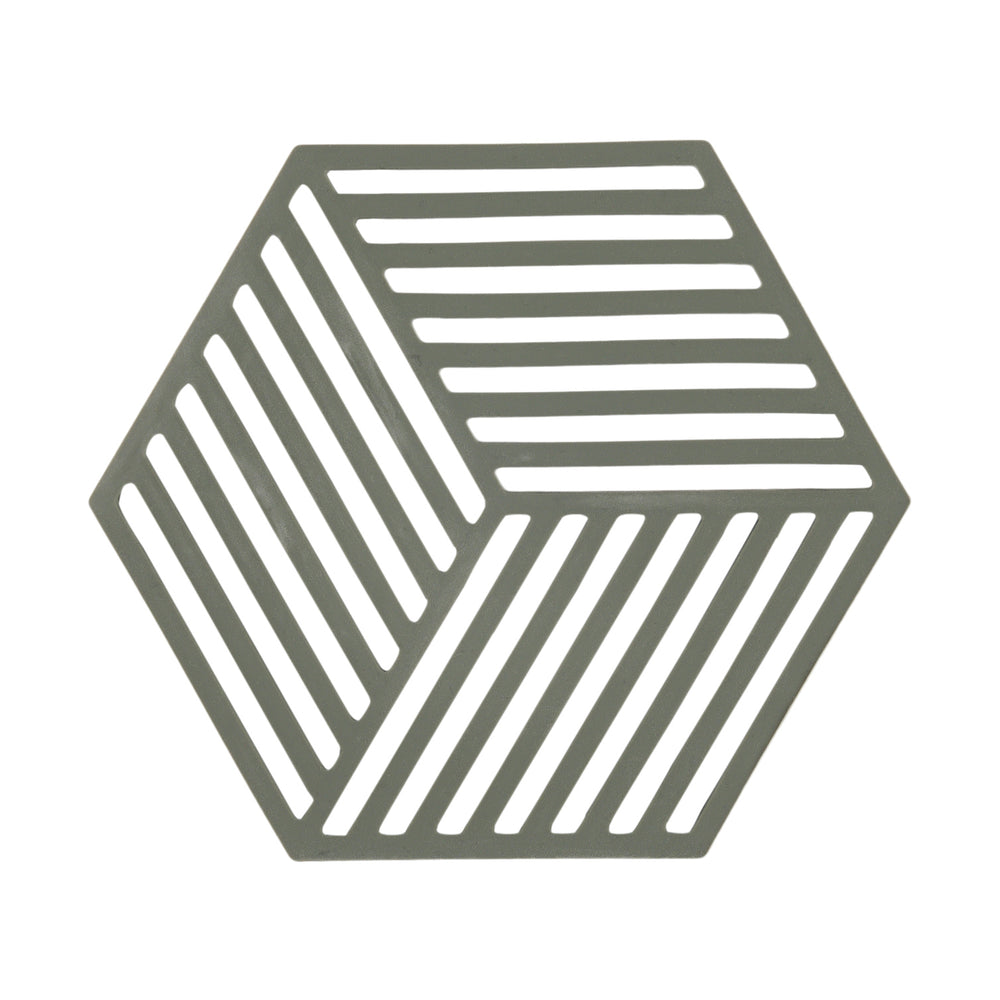 Zone Denmark - Hexagon Untersetzer | normal / olive taupe
