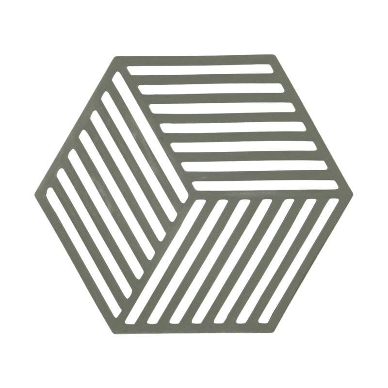 Zone Denmark - Hexagon Untersetzer | normal / olive taupe