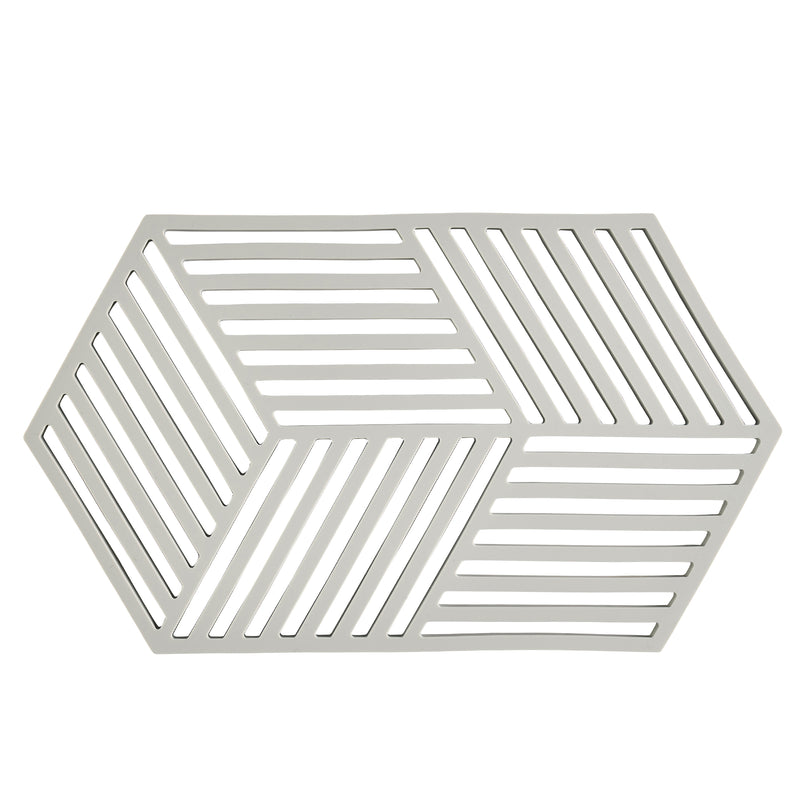 Zone Denmark - Hexagon Untersetzer | large / warm grey