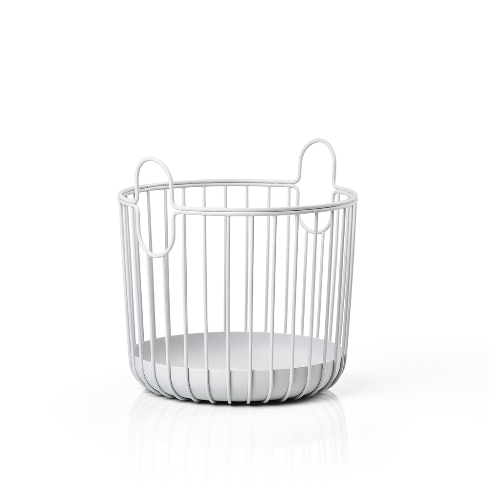 Zone Denmark - Inu Aufbewahrungskorb | Ø 20 x H 20 cm / soft grey