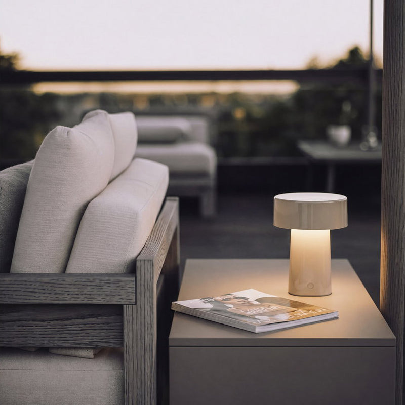 Zone Denmark - Oblong LED Akku-Leuchte | warm grey