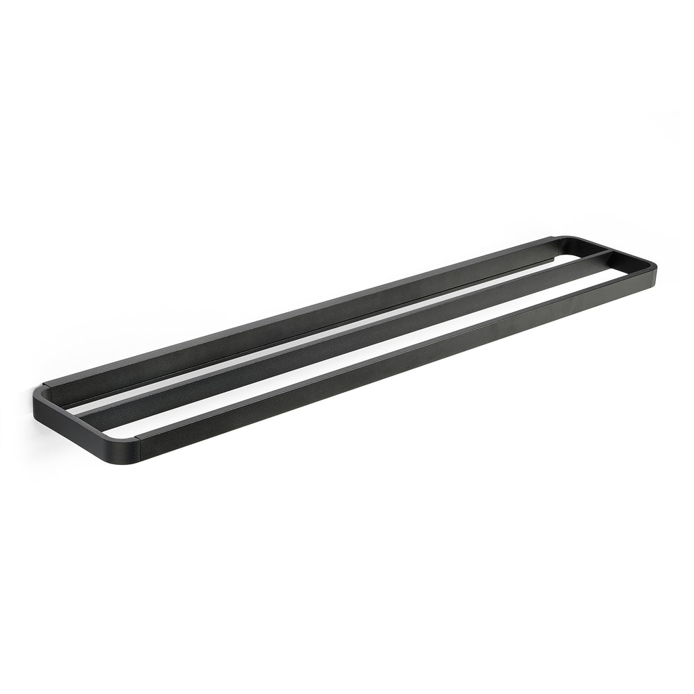Zone Denmark - Rim Handtuchhalter | doppelt / 12 x 70 cm / schwarz