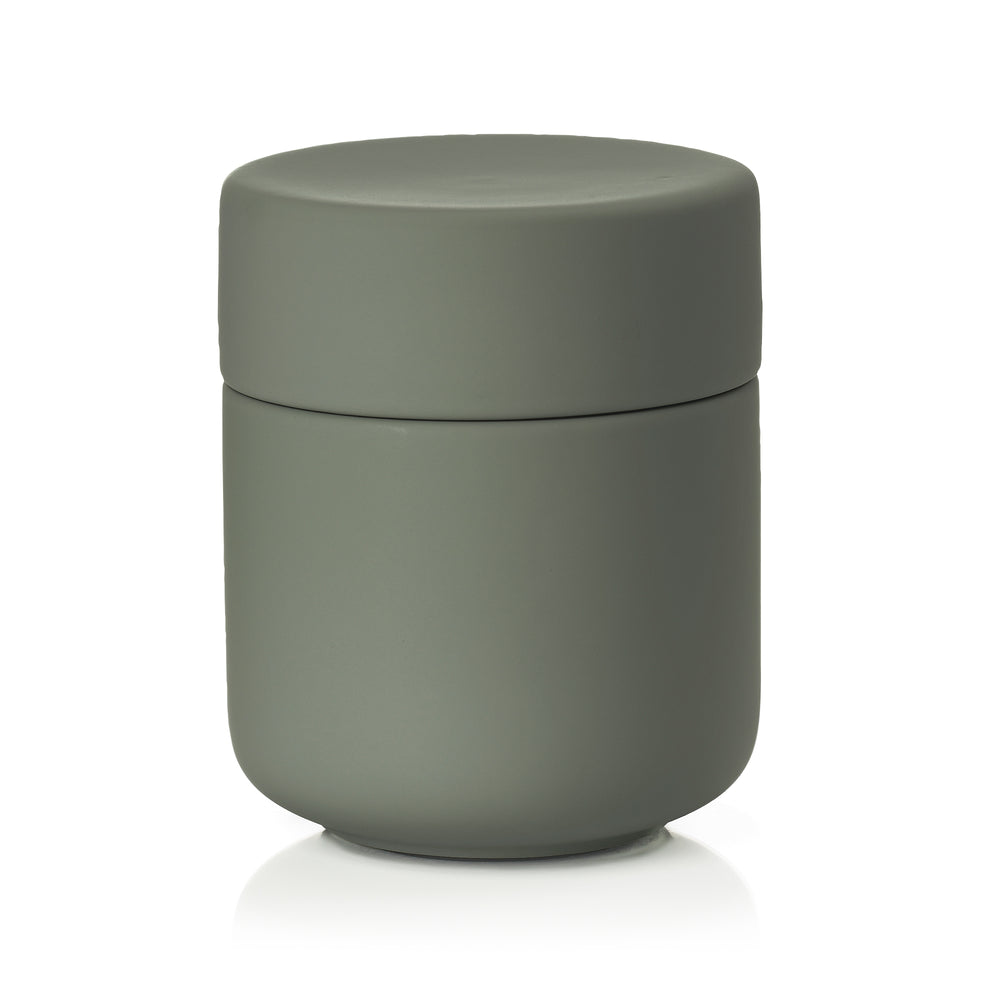 Zone Denmark - Ume Gefäß mit Deckel | olive green
