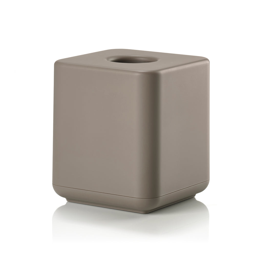 Zone Denmark - Ume Taschentuchbox | 13 x 13 x 15,1 cm / taupe