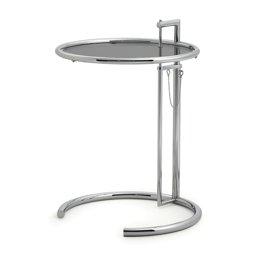 ClassiCon - Adjustable Table E 1027 | Parsolglas grau / chrom
